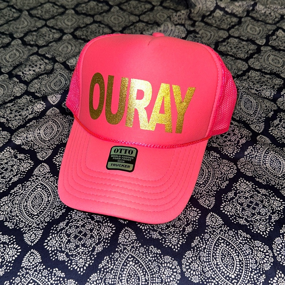 Pink Ouray Trucker
